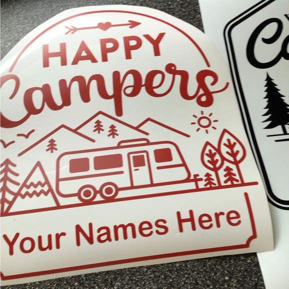 Happy Campers Customizable Sign - Picture 4 of 4